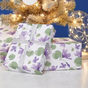 Papier Cadeau Enveloppe cadeau Sucré Violets