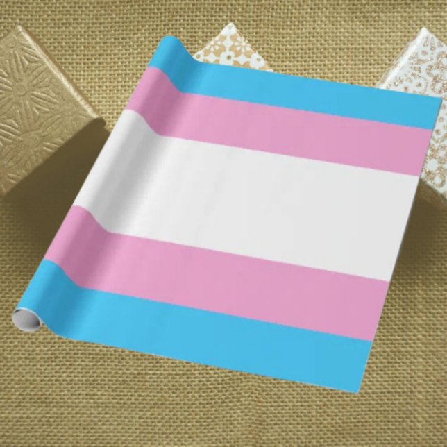 Papier Cadeau Enveloppe cadeau Trans Pride (Créateur téléchargé)