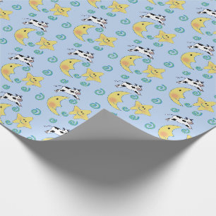 Papier Cadeau Enveloppe de cadeau "au-dessus de lune"
