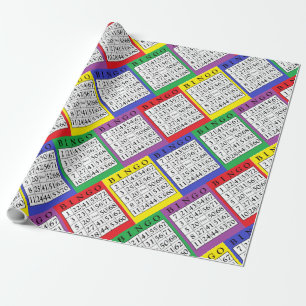 Papier Cadeau Enveloppe de cadeau de BINGO-TEST