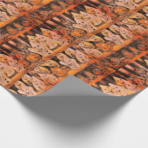 Papier Cadeau Enveloppe de cadeau de Halloween