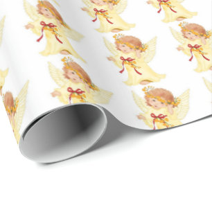 Papier Cadeau Enveloppe de cadeau de Noël/anges