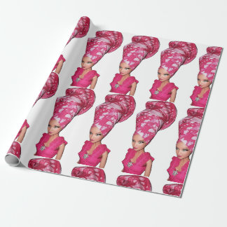 Papier Cadeau Enveloppe de cadeau de poupée d'enveloppe de tête
