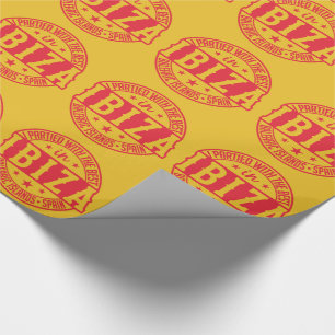 Papier Cadeau Enveloppe de cadeau d'IBIZA Espagne