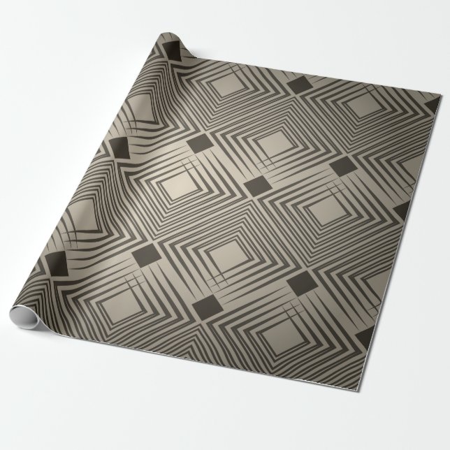 Papier Cadeau Enveloppe de cadeau masculine (Déroulé)
