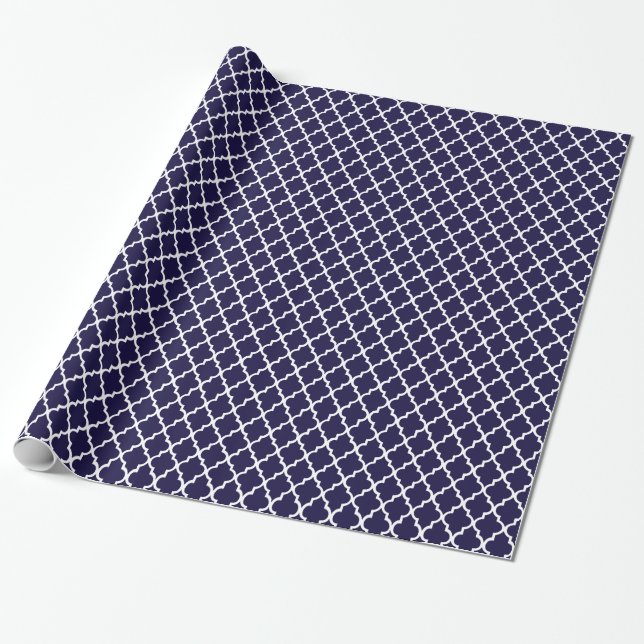 Papier Cadeau Enveloppe de cadeau nautique de motif de (Déroulé)