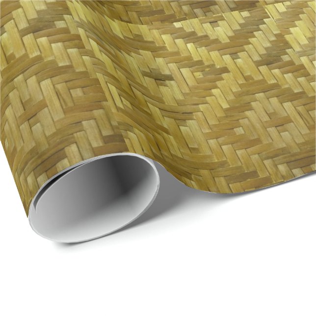 Papier Cadeau Enveloppe de cadeau orientée hawaïenne tropicale (Coin rond)