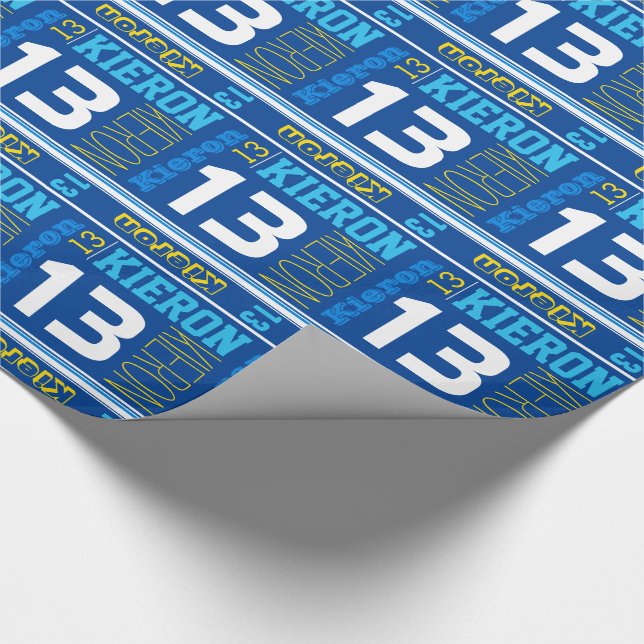 Papier Cadeau Enveloppe personnalisée sportive d'enfants (Coin)