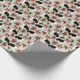 Papier Cadeau enveloppement cadeau de corgi de couleur tri