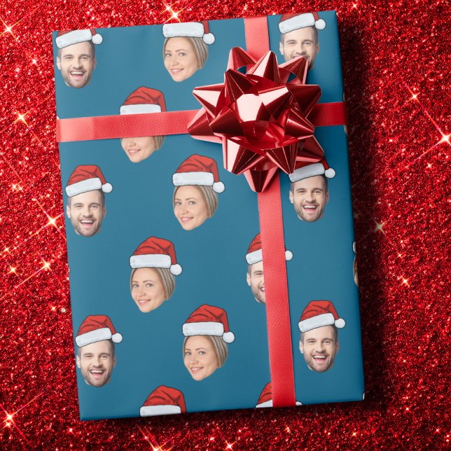 Papier Cadeau Enveloppement cadeau de Noël personnalisé avec cha (Créateur téléchargé)