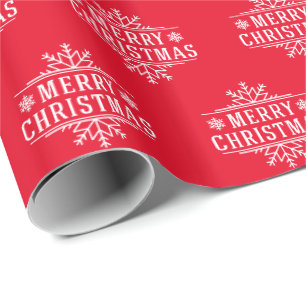Papier Cadeau Enveloppement de Noël Papier-Joyeux Noël