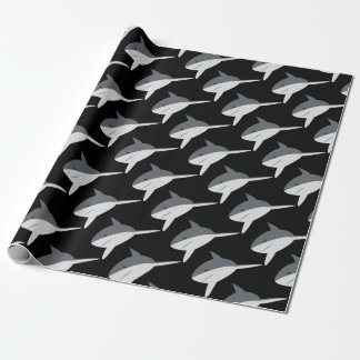 Papier Cadeau enveloppement de requin