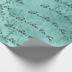 Papier Cadeau Épouse De Brosse Personnalisée Pour Être Aqua Dama
