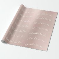 Épouse de pinceau personnalisée à blanchir rose