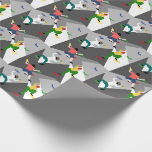 Papier Cadeau Escalade intérieure