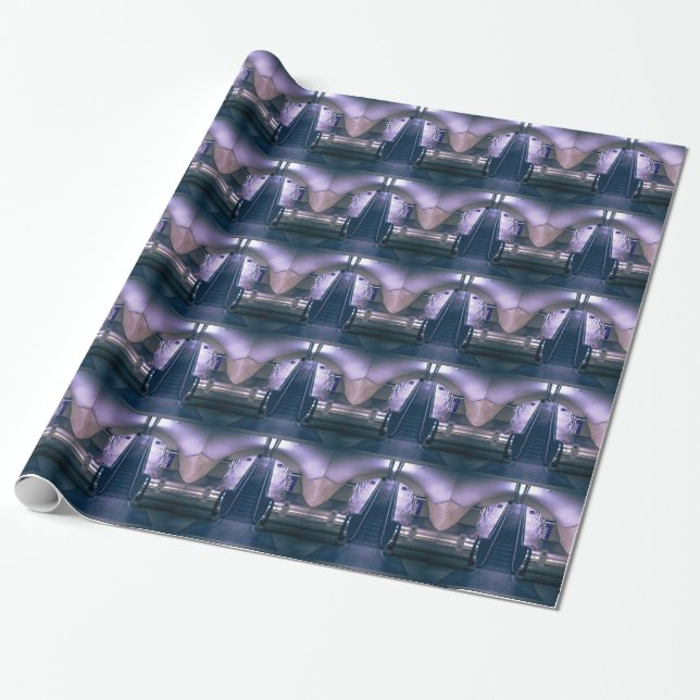 Papier Cadeau Escalator (Déroulé)