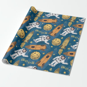 Papier Cadeau Espace