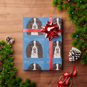 PAPIER CADEAU ESPAGNOL DE PLONGÉE ANGLAISE