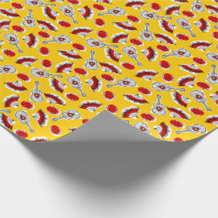 Papier Cadeau Espagnol Souvenirs Multi papier d'emballage