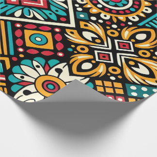 Papier Cadeau Essence Africana Vibrance