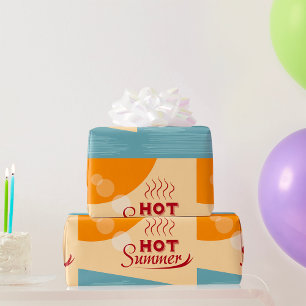 Papier Cadeau Été chaud
