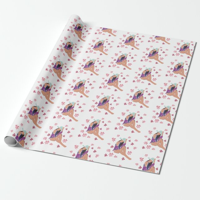 Papier Cadeau Été ici (Déroulé)
