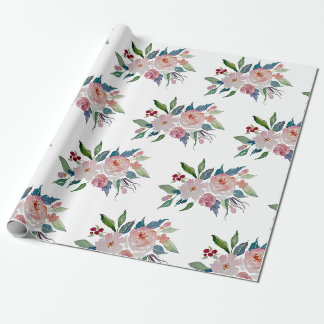 Papier Cadeau Été N° 1 - Papier d'enveloppement de matelas flora