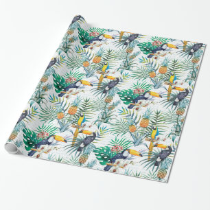 Papier Cadeau Été tropical