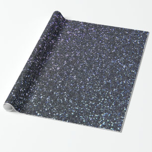 Papier Cadeau Étincelle bleue de minuit comme le style