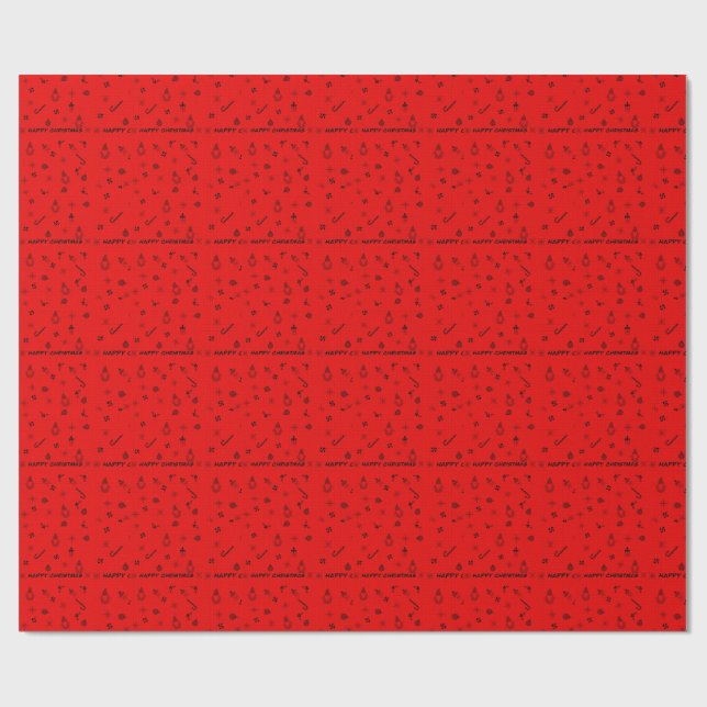 Papier Cadeau Étiquette de cadeau (Plat)