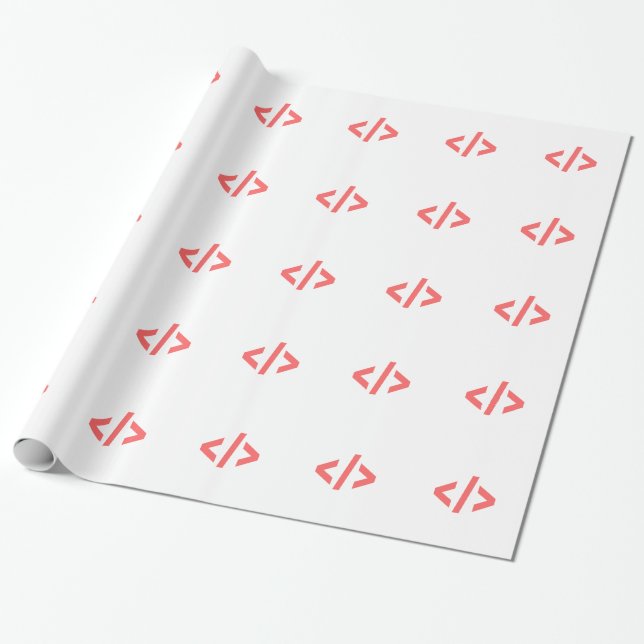Papier Cadeau Étiquette de programmation (Déroulé)