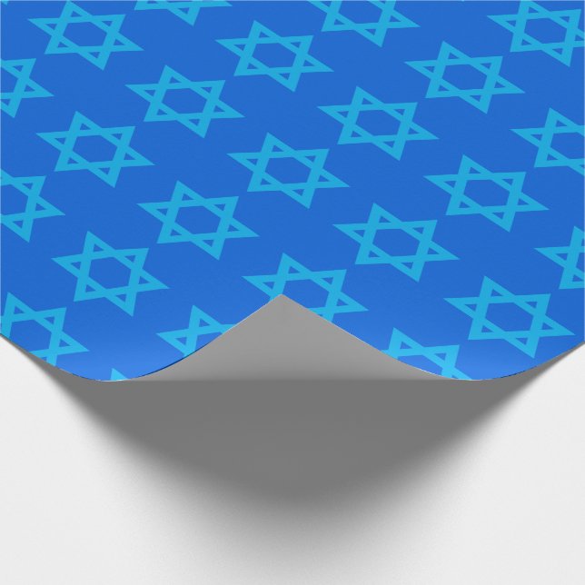 PAPIER CADEAU "ÉTOILE DE DAVID " (Coin)