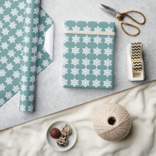 Papier Cadeau Étoile de David