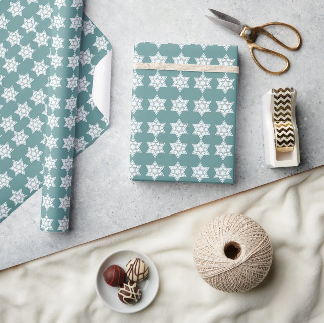 Papier Cadeau Étoile de David (Artisanat)