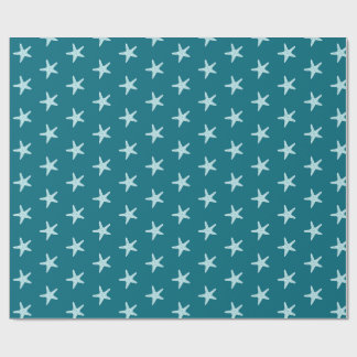 Papier Cadeau Étoile de mer mignonne