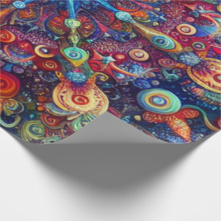 PAPIER CADEAU ÉTOILE DE NOËL