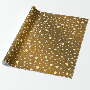 Papier Cadeau étoile, forme, brillant, design, graphique, meille