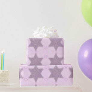 Papier Cadeau Étoile scintillante de David fardée bat mitzvah
