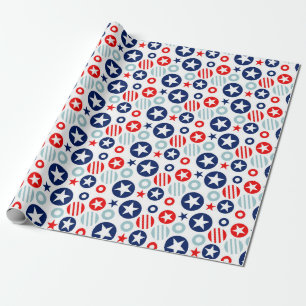 Papier Cadeau Étoiles américaines