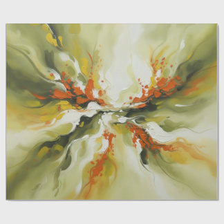 Papier Cadeau Explosion de Lumière et de Mouvement