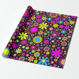 Papier Cadeau Explosion florale