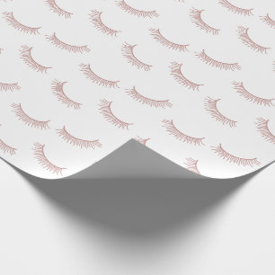 Papier Cadeau Eyelash Extensions Jote Rose Lashes Maquillage Lov