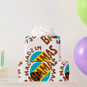 Papier Cadeau Fabriqué Aux Bahamas