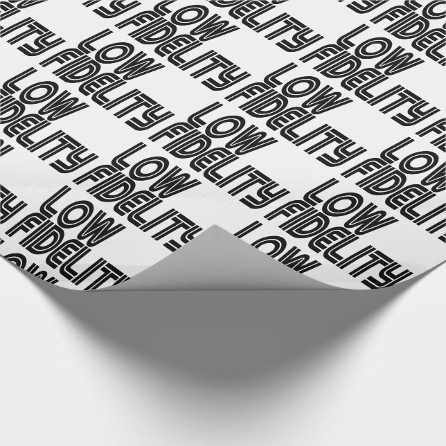 Papier Cadeau Faible fidélité (Coin)