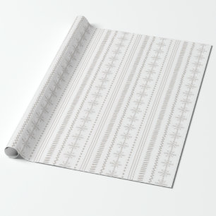 Papier Cadeau Fair Isle - Fête Neutre