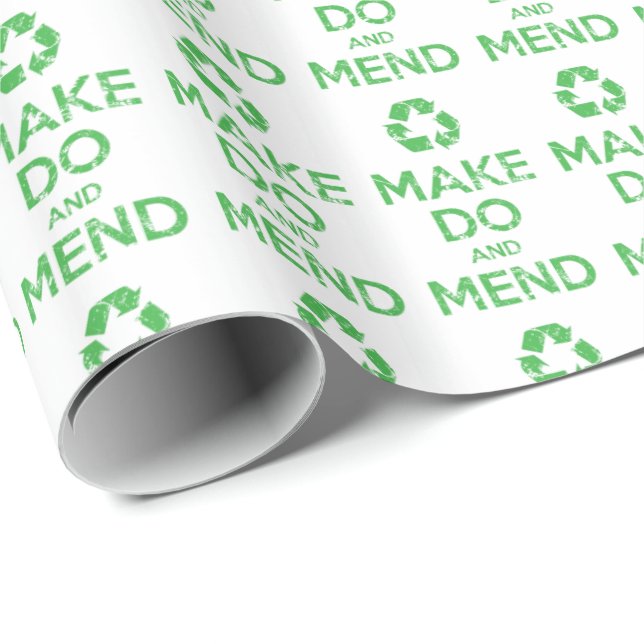 Papier Cadeau Faire et réparer (Coin rond)