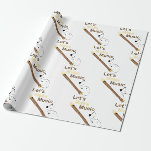 Papier Cadeau Faisons de la musique