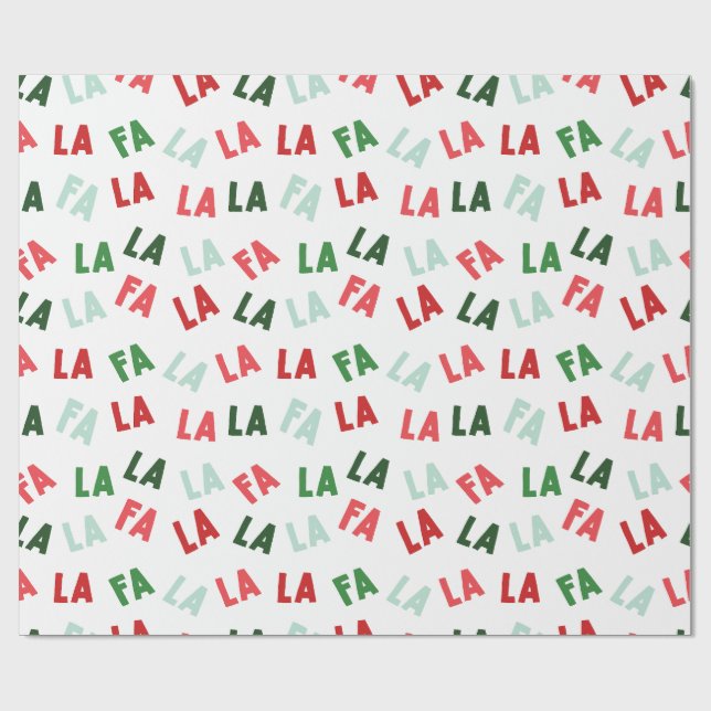 Papier Cadeau FaLaLaNoël (Plat)
