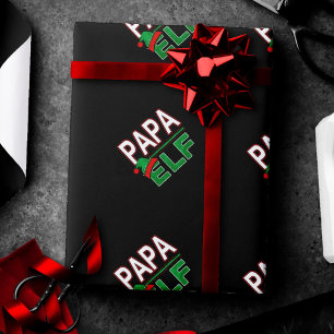 Papier Cadeau Famille Elf Papa Elf Noël Fête #TeamElf