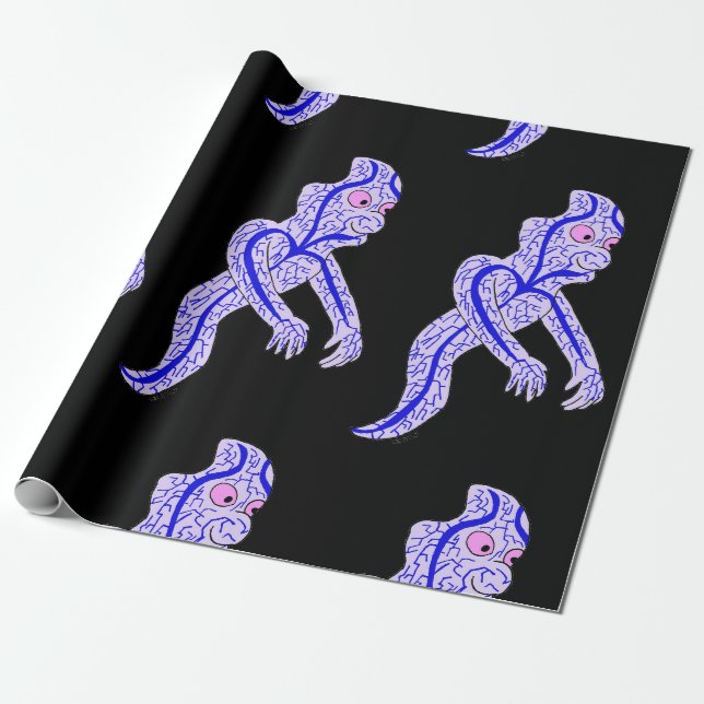 Papier Cadeau fantôme circulatoire (Déroulé)